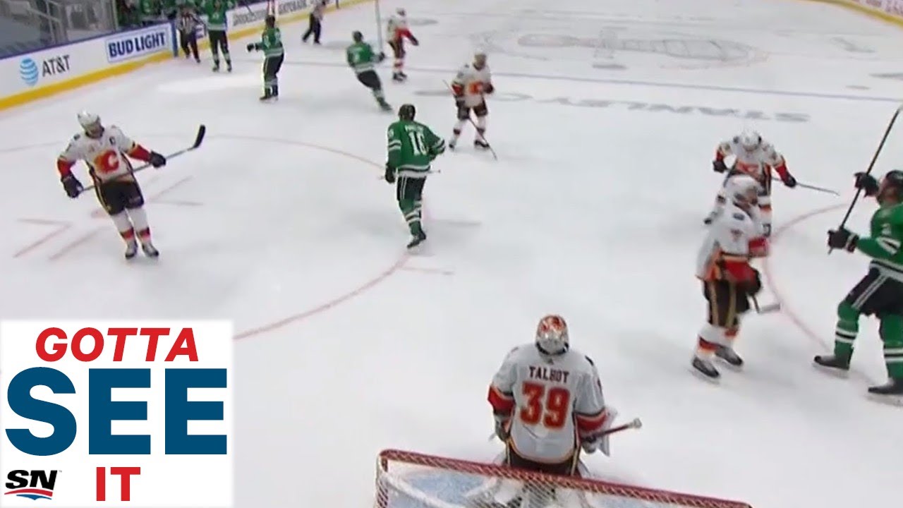 GOTTA SEE IT: Dallas Stars Score Twice In 9 Seconds Against Calgary Flames