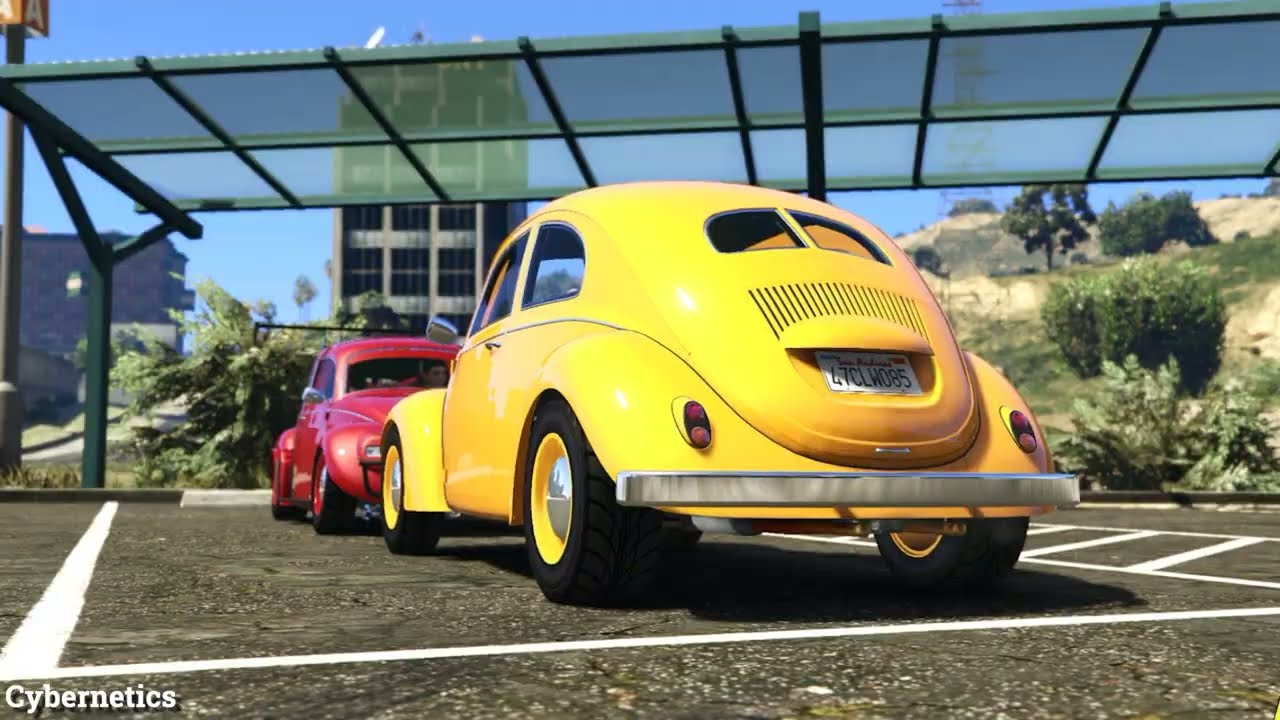 Почему классический VW Beetle присутствует в популярных видеоиграх?
