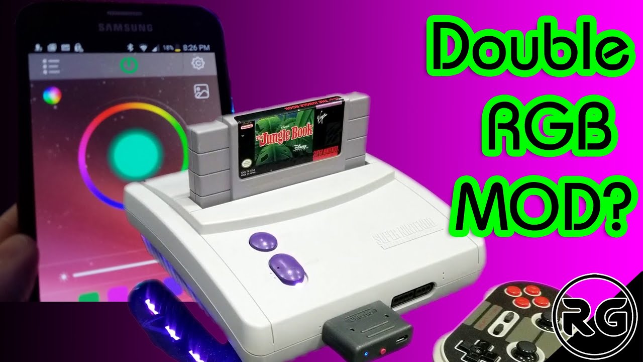 SNES Mod - SNES Jr. Mod and Restoration
