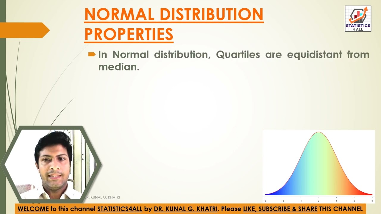 PROPERTIES OF NORMAL DISTRIBUTION @STATISTICS4ALL #NORMAL #DISTRIBUTION #PROPERTIES
