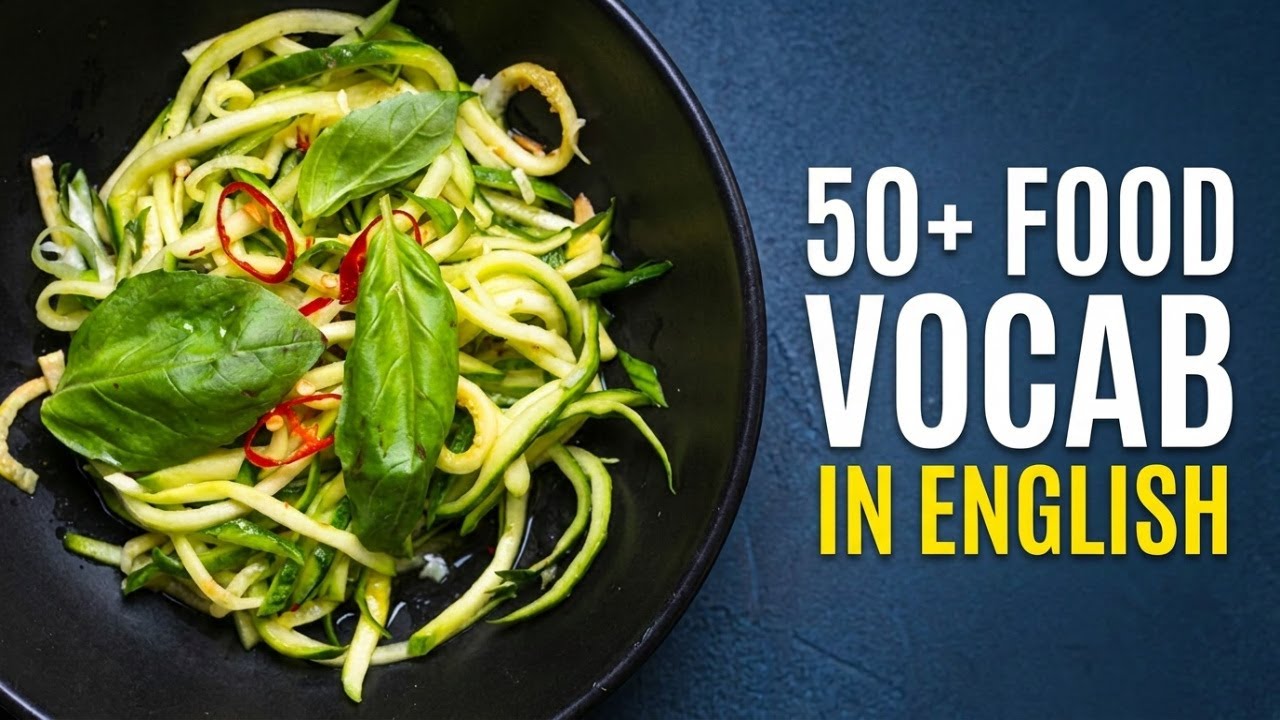 50 FOOD Collocations To Improve Your English Vocabulary