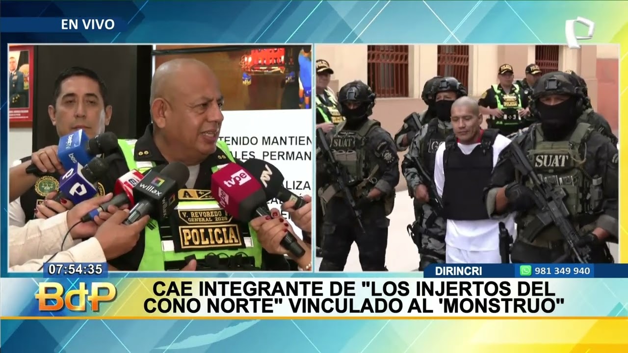 Cae integrante de ‘Los Injertos del Cono Norte’ vinculado a alias ‘El Monstruo’