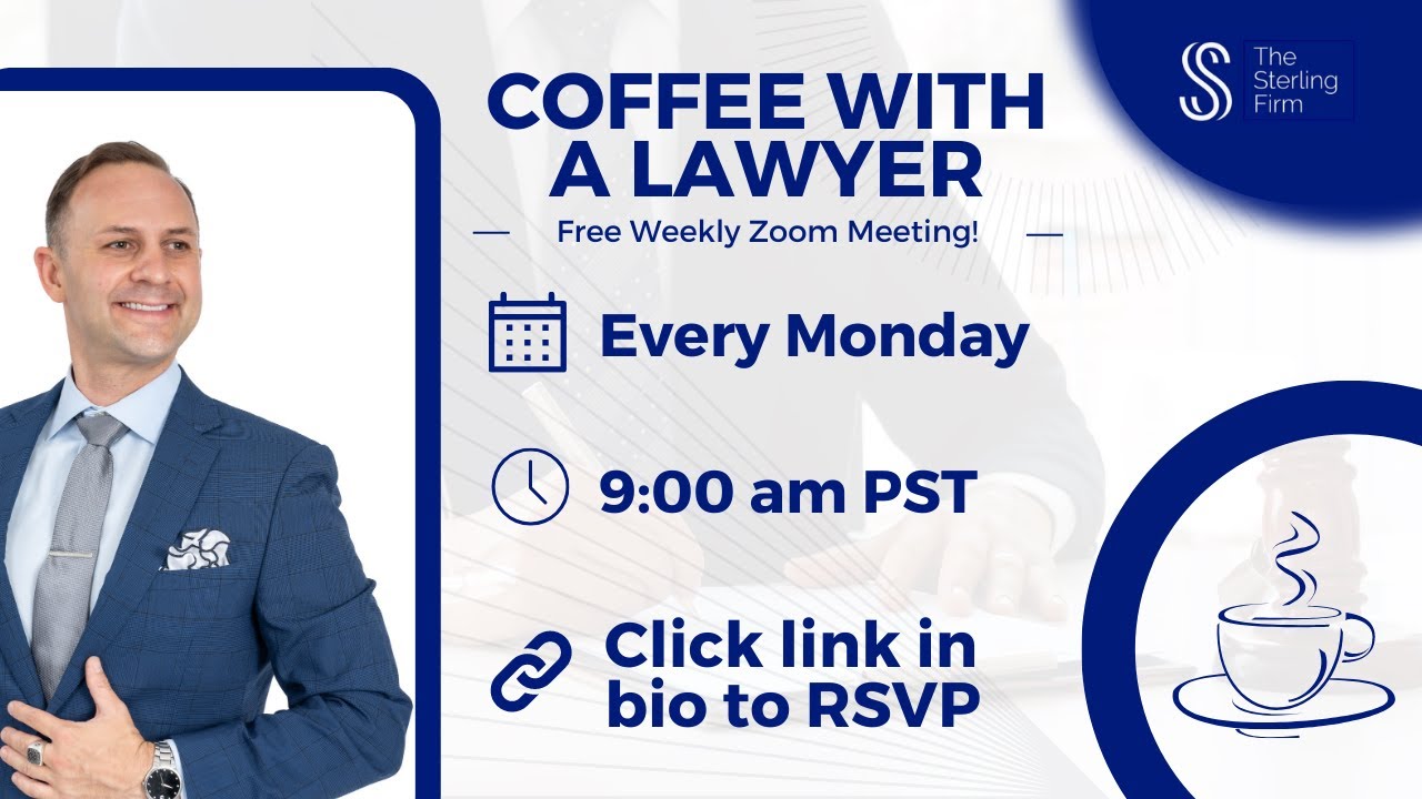 #Copyright #Contracts #Law | FREE Coffee With A Lawyer Zoom Webinar