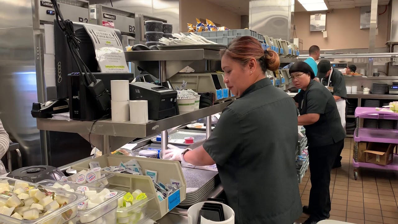 UCSD Room Service Tray Line
