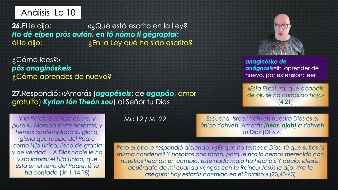 EVANGELIO DE LUCAS, clase 86: 10, 26-28