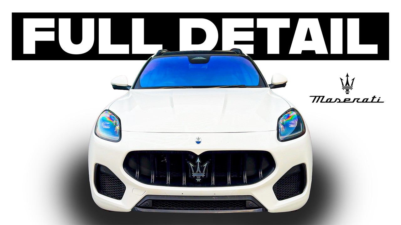 Paint Correction & Ceramic Coating | Maserati Grecale