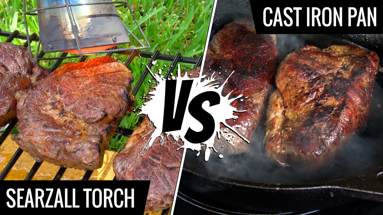 Cast Iron Pan VS Searzall - Best way to sear SOUS VIDE STEAKS - Series E1