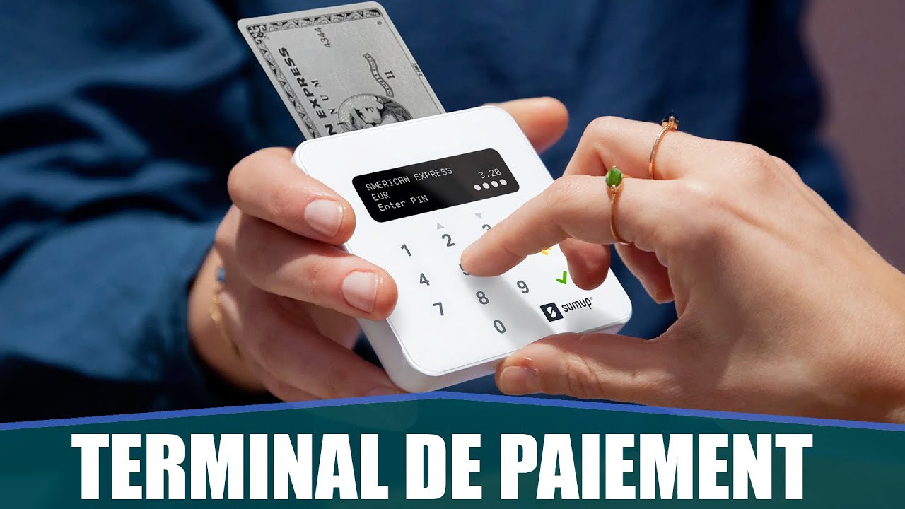 LE MEILLEUR TERMINAL DE PAIEMENT CARTE BANCAIRE - SumUp Air