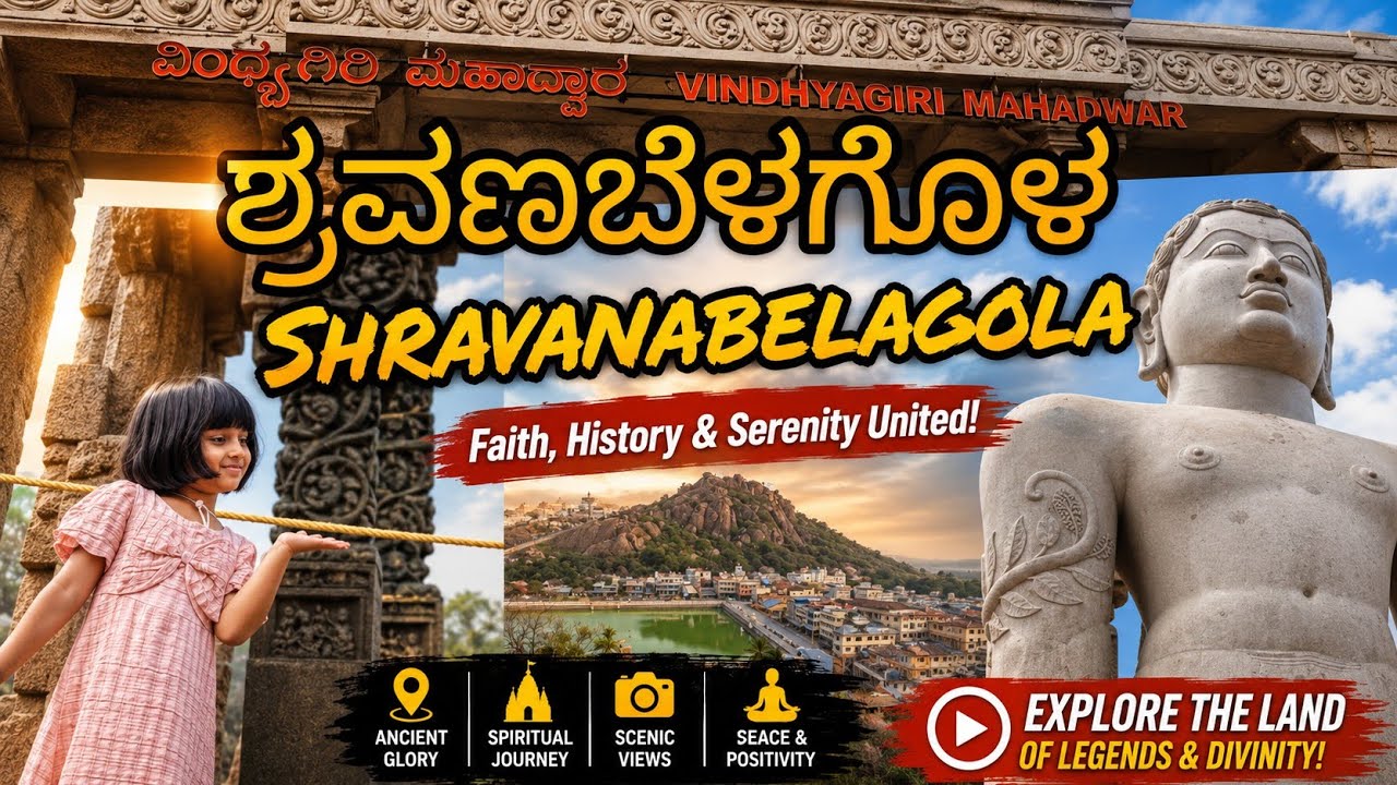 1st trip of 2026 - Ep -1 #shravanabelagola #touristplace 