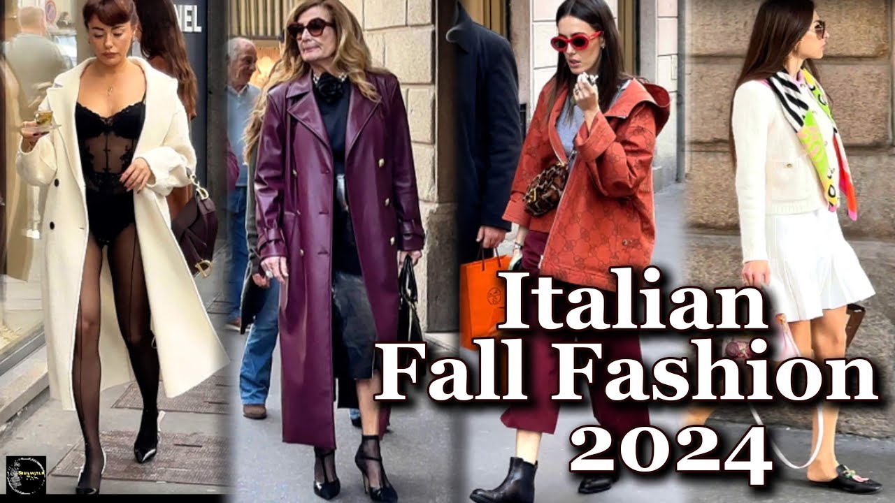 November 2024 Top Autumn Fashion Trend | Elevate Your Daily Style Inspired By Italian Sylish Outfit