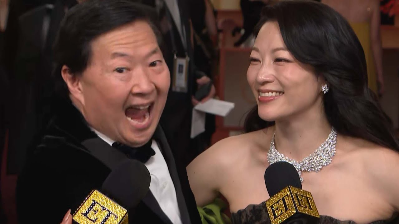 Arden Cho CRASHES KPop Demon Hunters Co-Star Ken Jeong's Oscars Interview! (Exclusive)