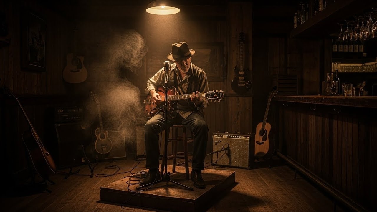 Midnight at the Whiskey Bar | Dark Blues & Moody Instrumental Blues Rock