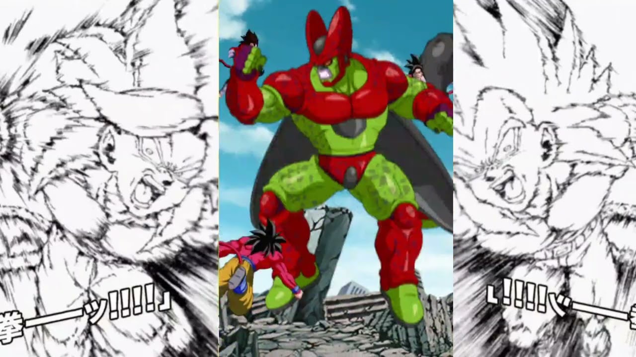 [Archive] DBZ Dokkan Battle - BURST MODE vs CELL MAX [all missions done !]
