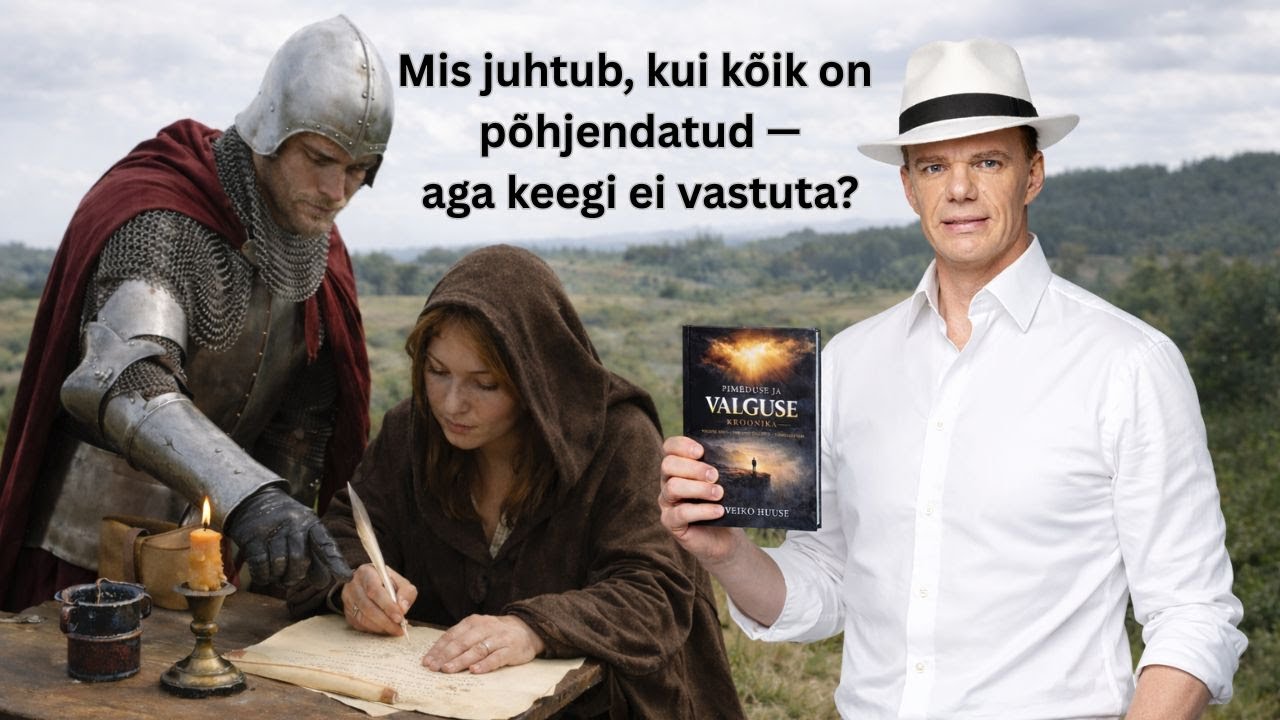 Raamatu Pimeduse ja Valguse Kroonika tutvustus, autor Veiko Huuse, 2025