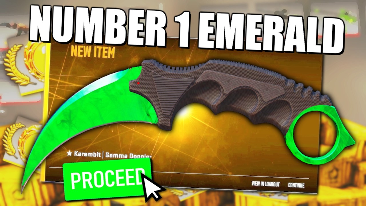 #1 KARAMBIT EMERALD TRADE UP | TDM_Heyzeus