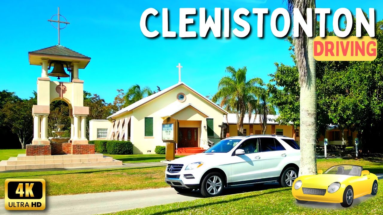 America's Sweetest Town - Clewiston Florida Driving Through