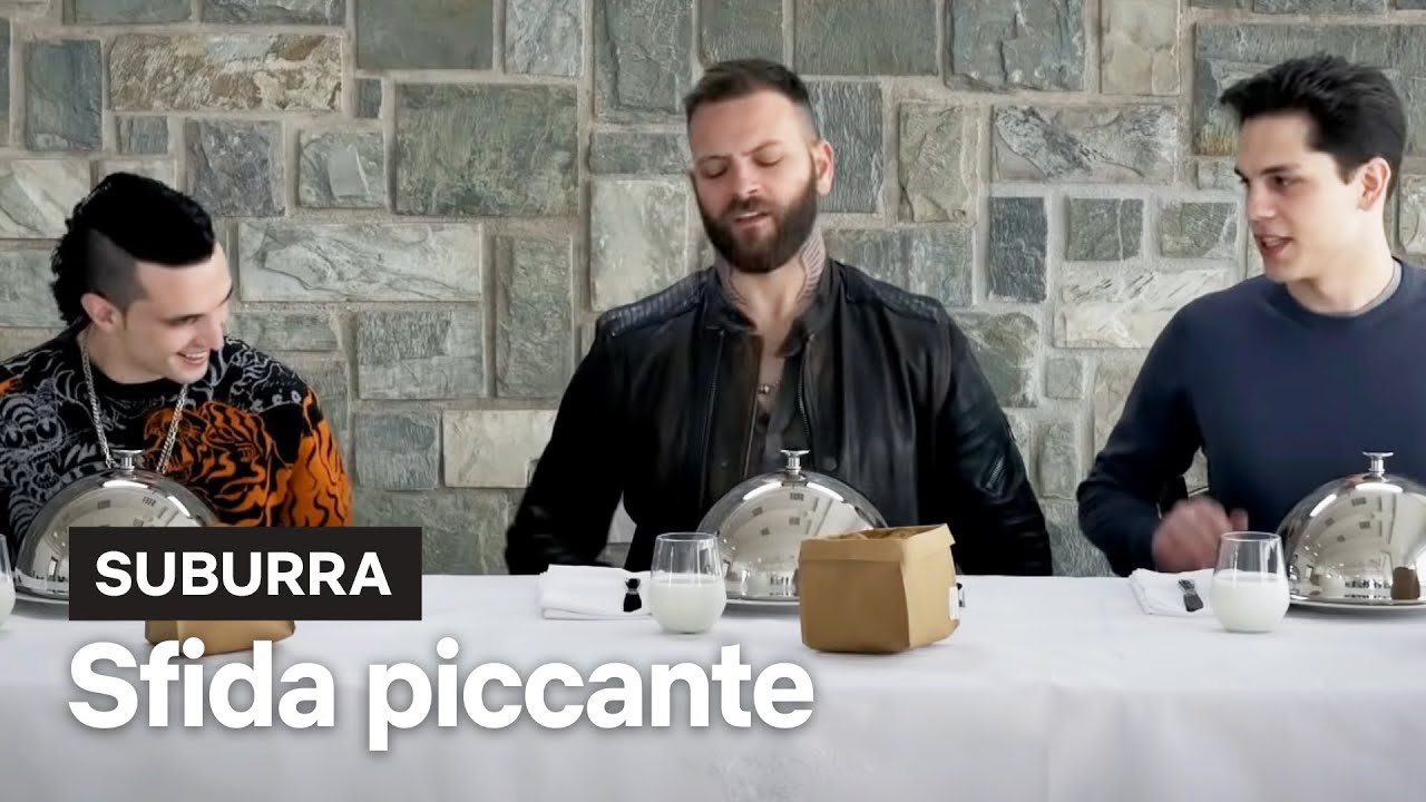 Suburra | Sfida piccante con Aureliano, Spadino e Lele | Netflix Italia