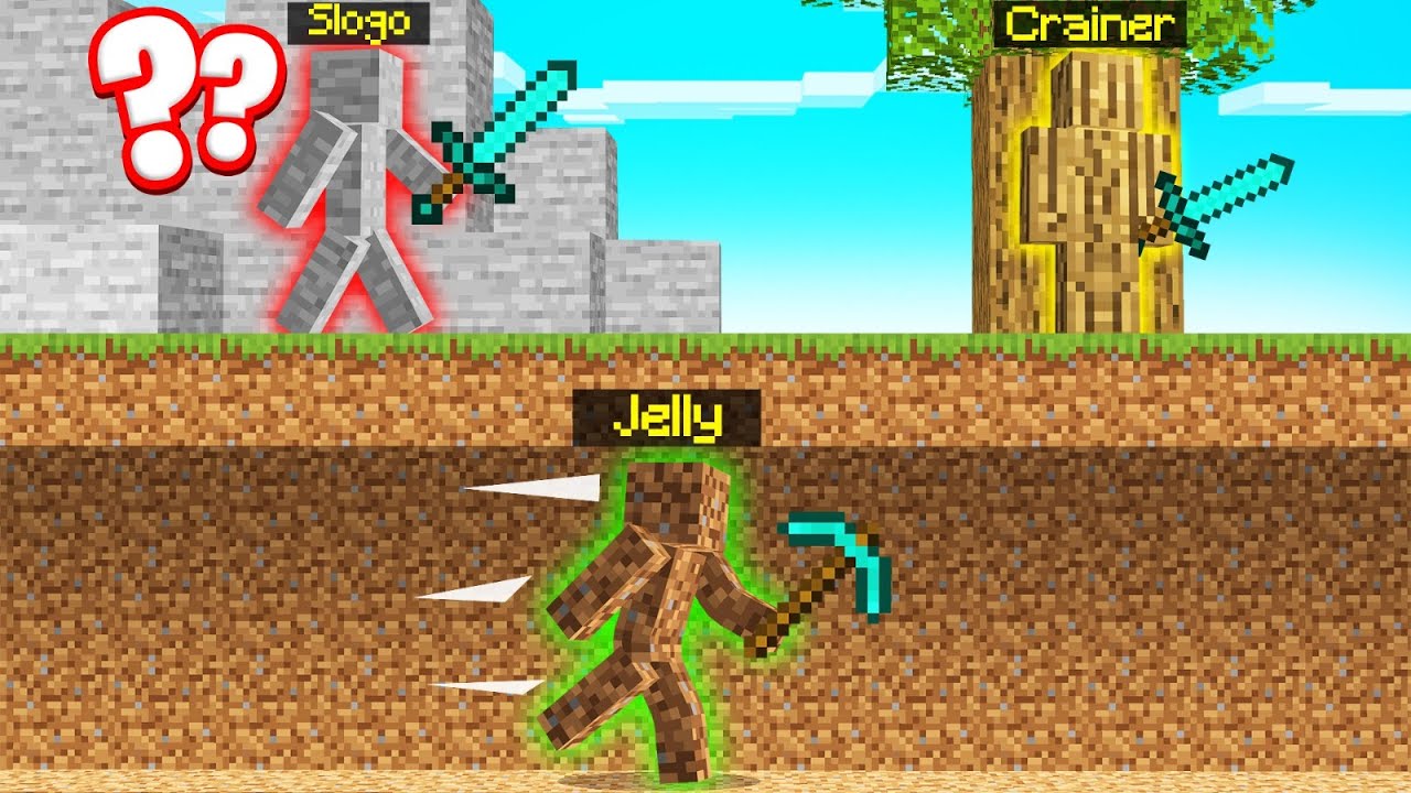 SPEEDRUNNER vs. HUNTERS But We Are CAMOUFLAGED! (Minecraft)
