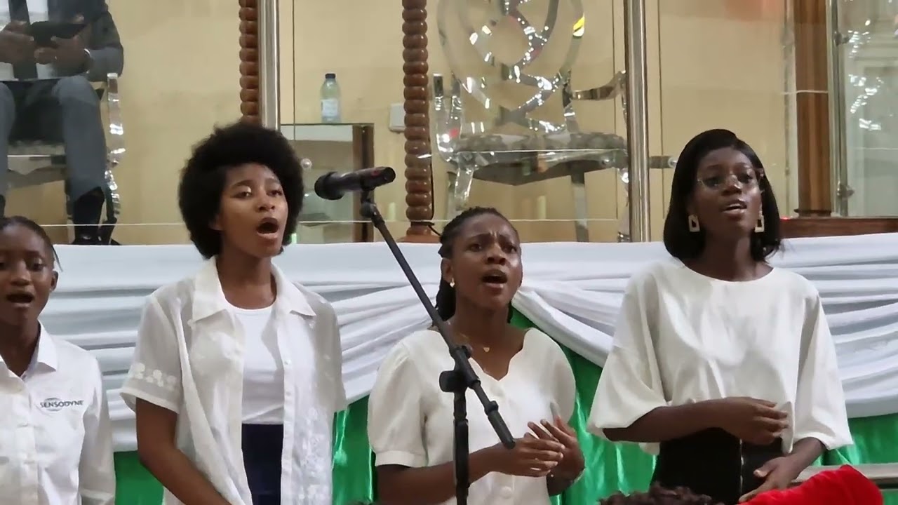 Coro Júnior da Igreja Metodista Unida de Bethel, Luanda, Angola _ 2 JUN 2024
