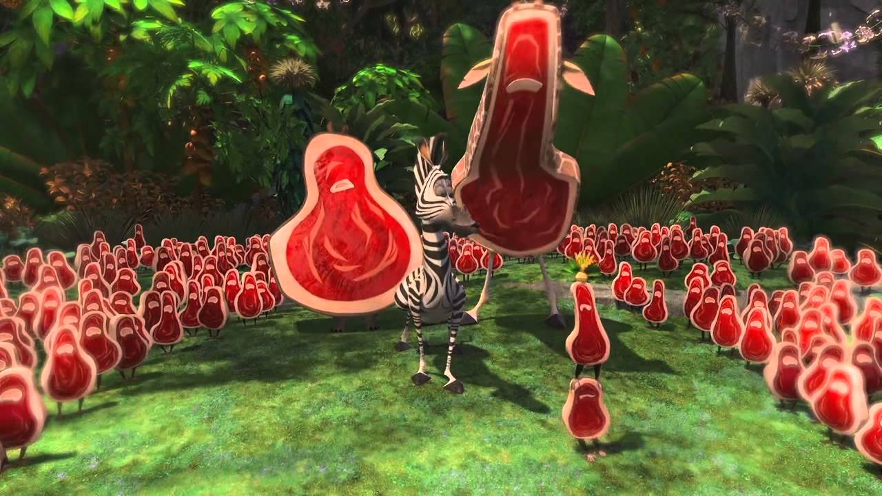 Madagascar Alan Lion AMV - Linkin Park Animal I've Become