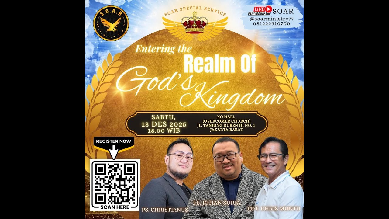 ENTERING THE REALM OF GOD KINGDOM