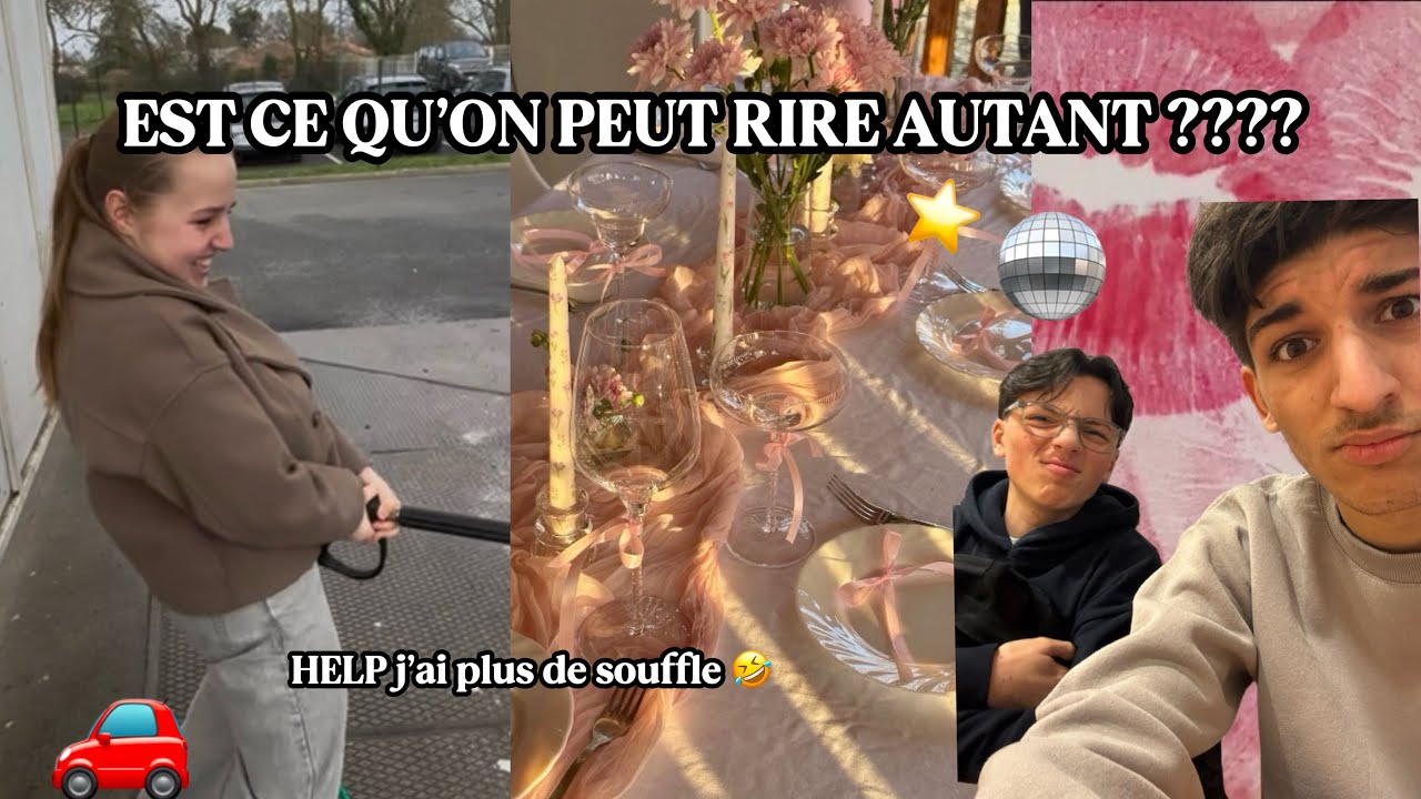 Ayez des amis DROLES, je vous en SUPPLIE !🤣 (même ma voiture elle n’en peut plus ✋🏼🚗)