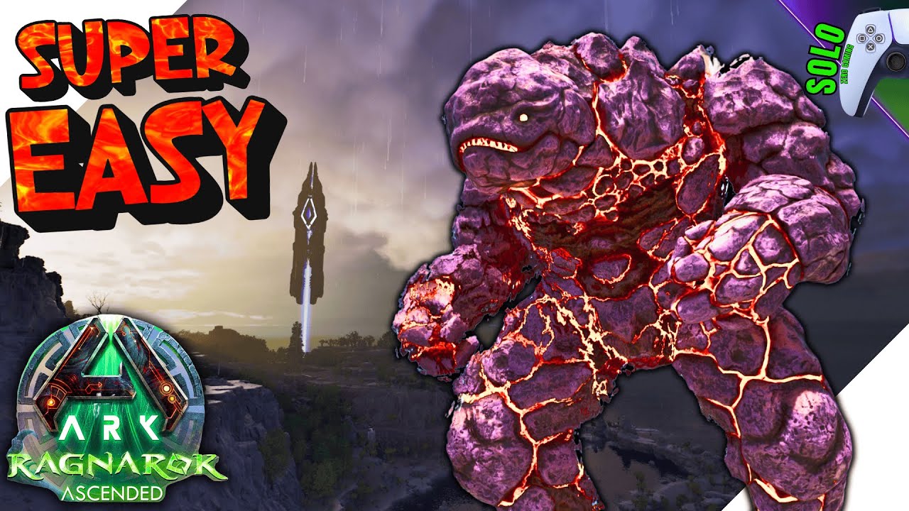 Super EASY Lava Golem !!! (without Velo's)