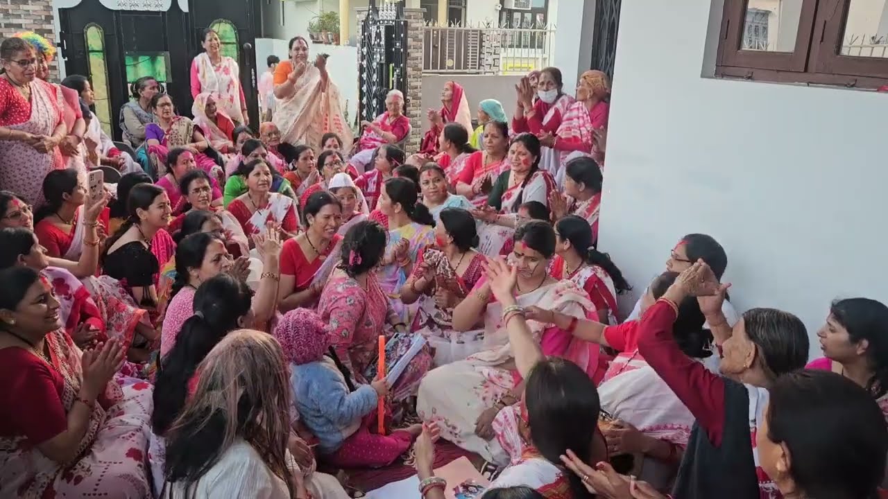 कैसे रही दिन रात सीता बन में अकेली कैसे रही।khushi Joshi holi।mahila holi।new holi।kumauni holi