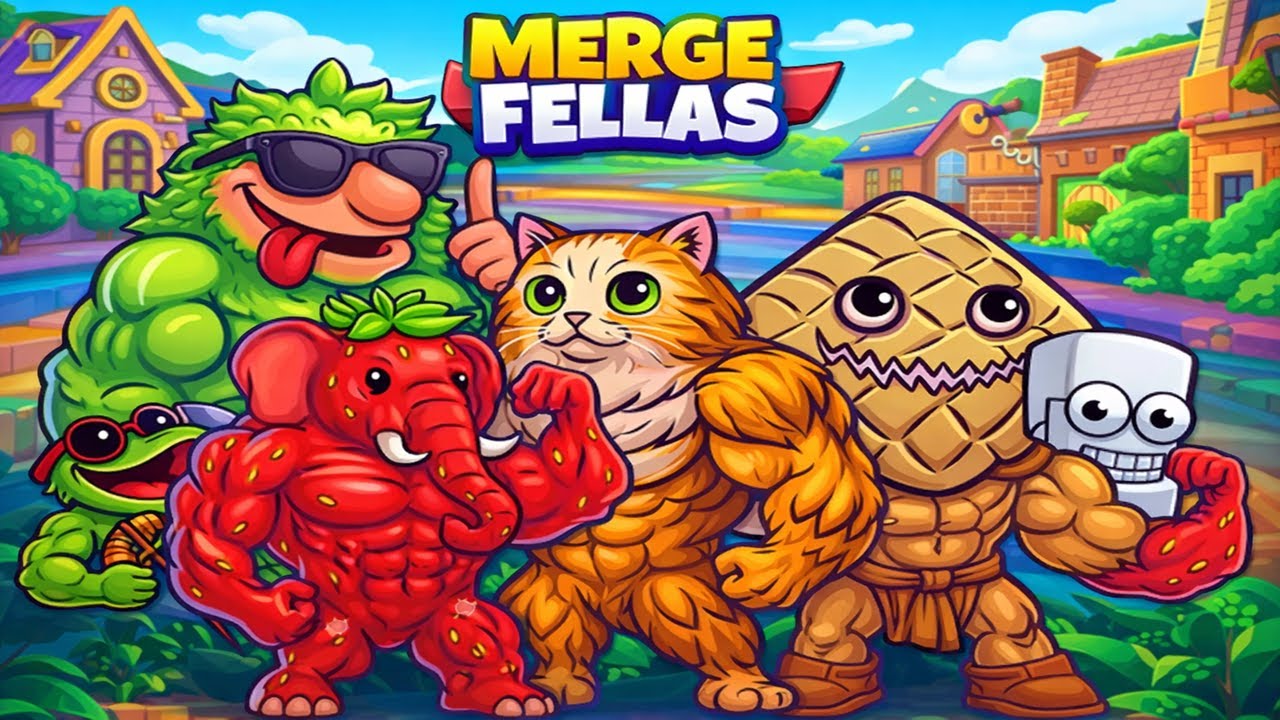 Italian Brainrot Merge Fellas Live Gameplay | #mergefellas #roblox#robloxlive #verticallive