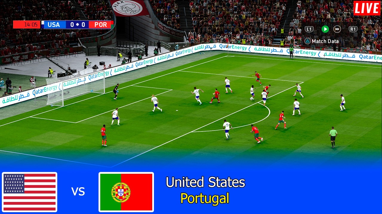 &Eacute;tats-Unis - Portugal | Match amical international 2026 | Simulation et pronostic complets PES 21
