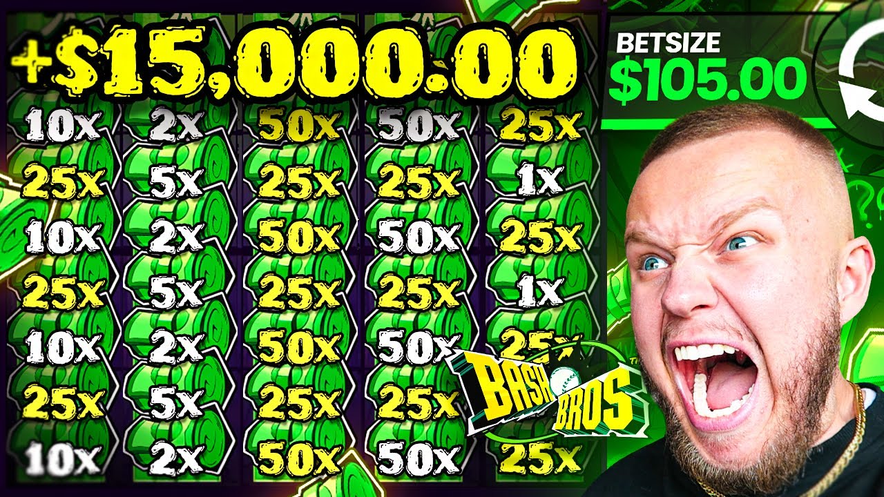 THE NEW BASH BROS SLOT IS LITERALLY BROKEN! (Big New Slot Win!?)