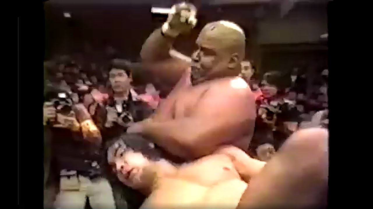 Abdullah The Butcher & Kamata vs Ricky Steamboat & Slater 1980 11 28