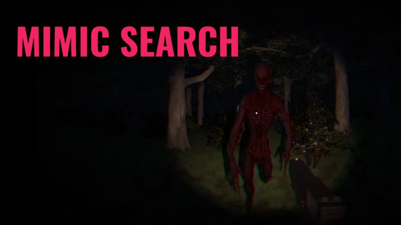 ОНО СКРЫВАЕТСЯ В ЛЕСУ!! // mimic search / Инди Хоррор