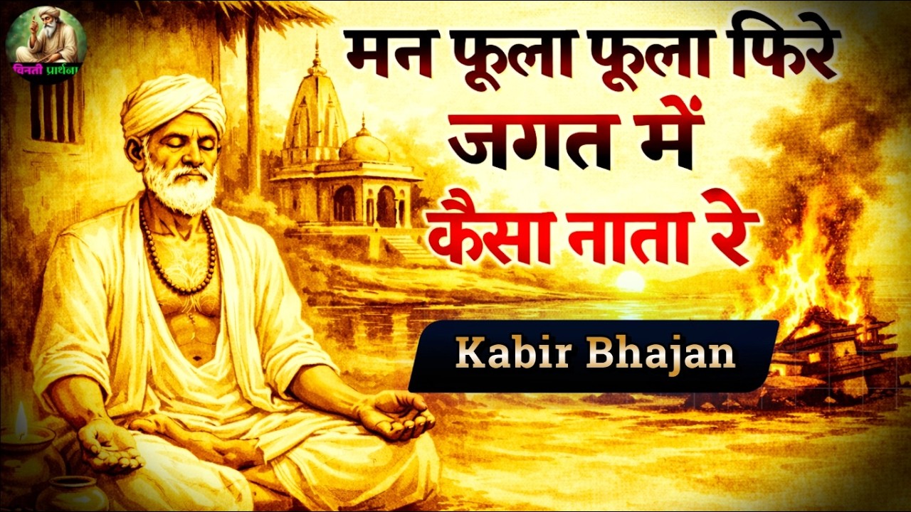 मन फूला फूला फिरे जगत में  विनती प्रार्थना 🙏  चेतावनी भजन | Vinati Prathna
