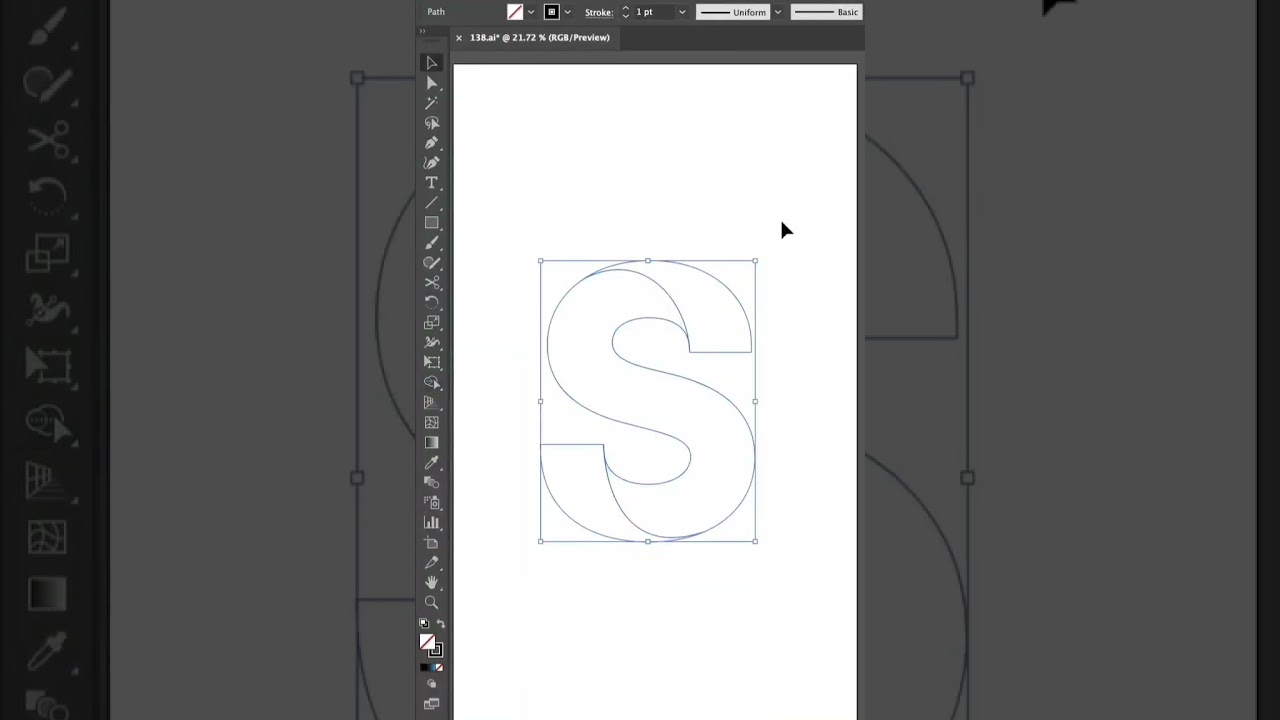 Letter S Logo Design and blend tool 🔷 | #lettering | #graphicdesign | #typography | #36daysoftype