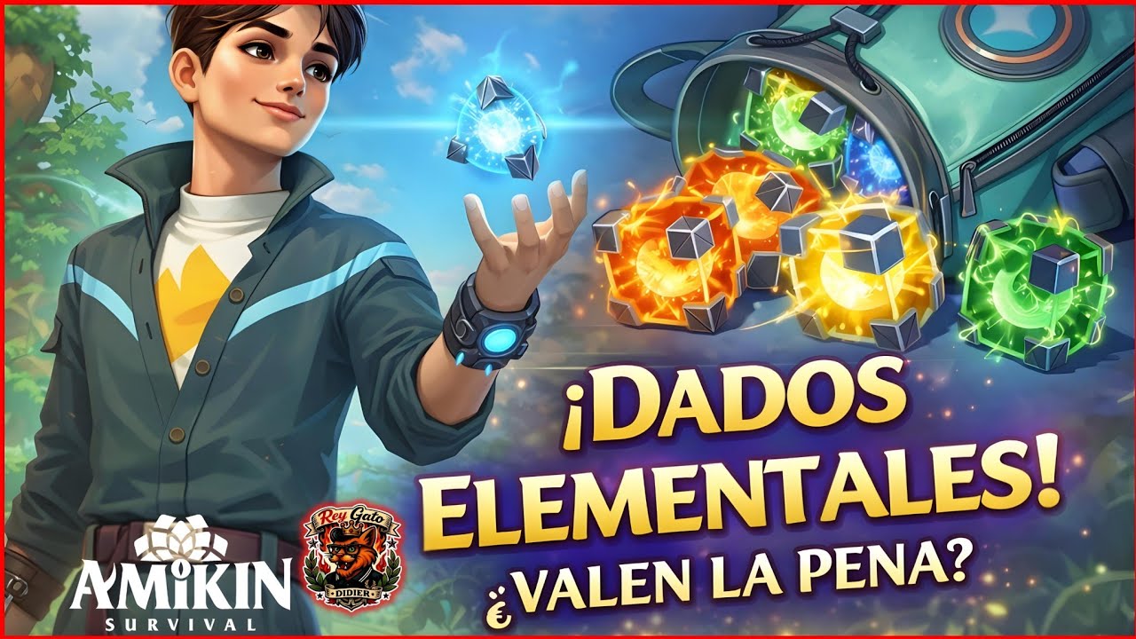 Amikin Village - Dados elementales 🎲