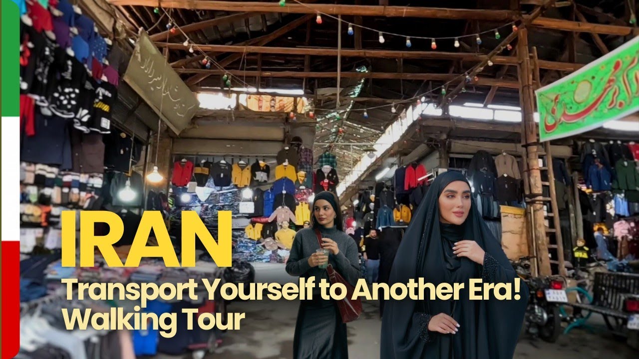 Walking Tour of Hazrati Bazaar in Mashhad's Old Quarter! 🇮🇷