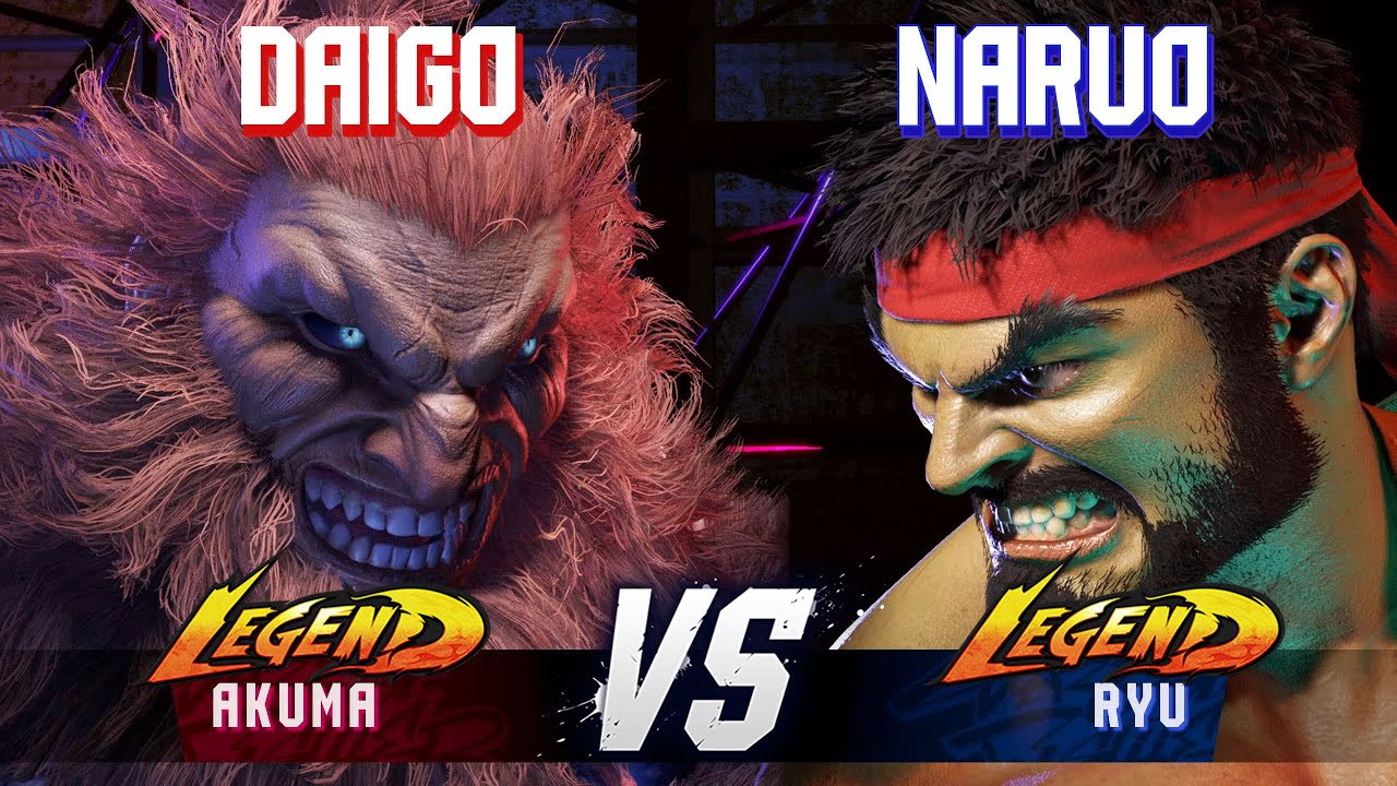 SF6 ▰ DAIGO (Akuma) vs NARUO (Ryu) ▰ High Level Gameplay