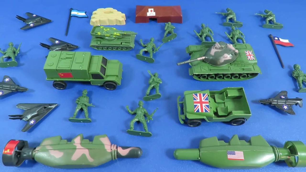 Bolsa de Artillería Militar y Soldados de Juguete! REVIEW