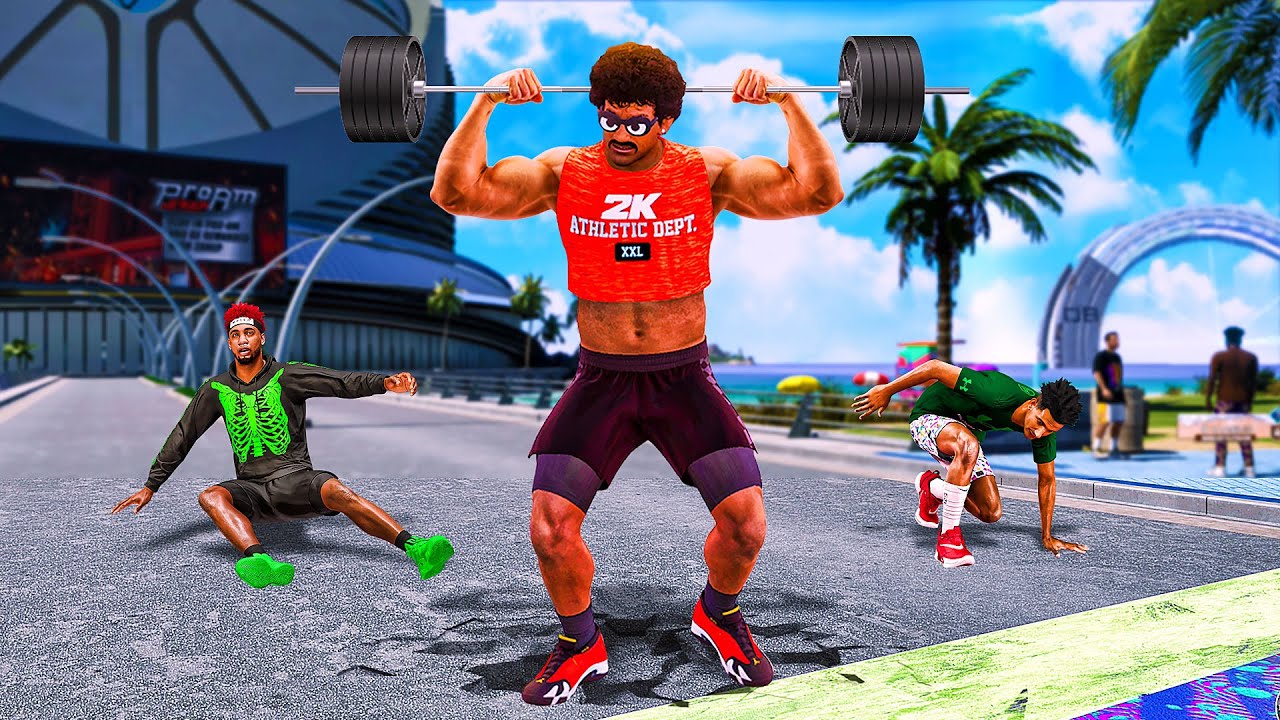 The Life of the WORLDs STRONGEST Player in NBA 2K24...
