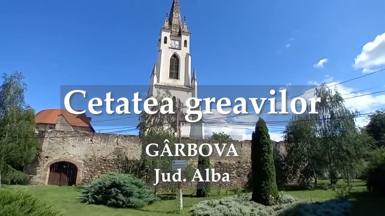 Cetatea Greavilor din Gârbova (Urwegen) jud. Alba - sec. XIII