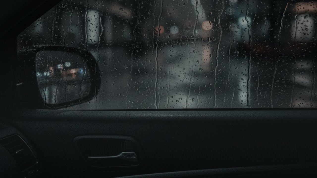 Light Rain Drifting Outside a Parked Car — 10 Hours Sleep Sounds
