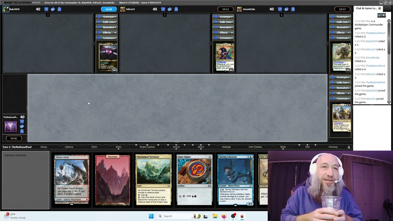 MTGO Commander - Admiral Beckett Brass