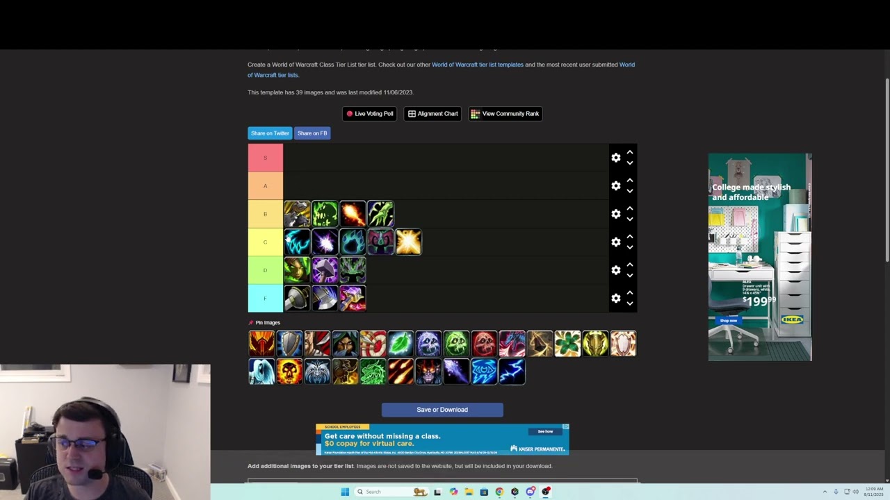 Manaforge Omega Raid Tier List (Sunday night). This will be wrong in 16 hours