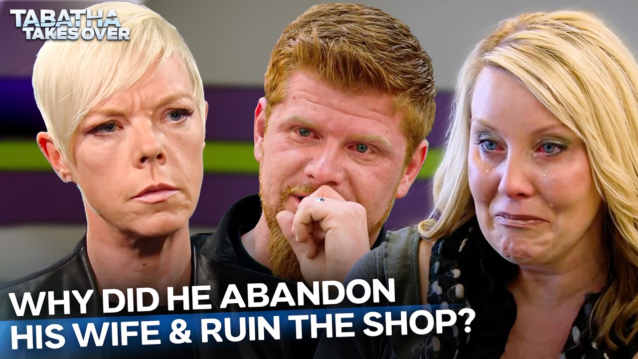 He Left His Wife to Run the Shop ALONE for A YEAR?!? | Tabatha Takes Over
