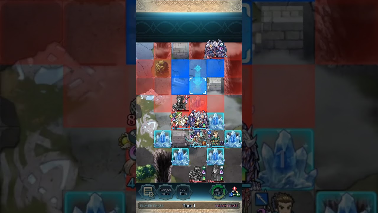 Fire Emblem Heroes Hero Battle Fomortiis & Gotoh (Abyssal, Sacred Stones Units)