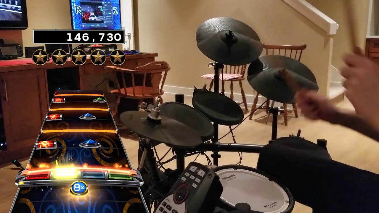 Last Resort by Papa Roach | Rock Band 4 Pro Drums 100% FC