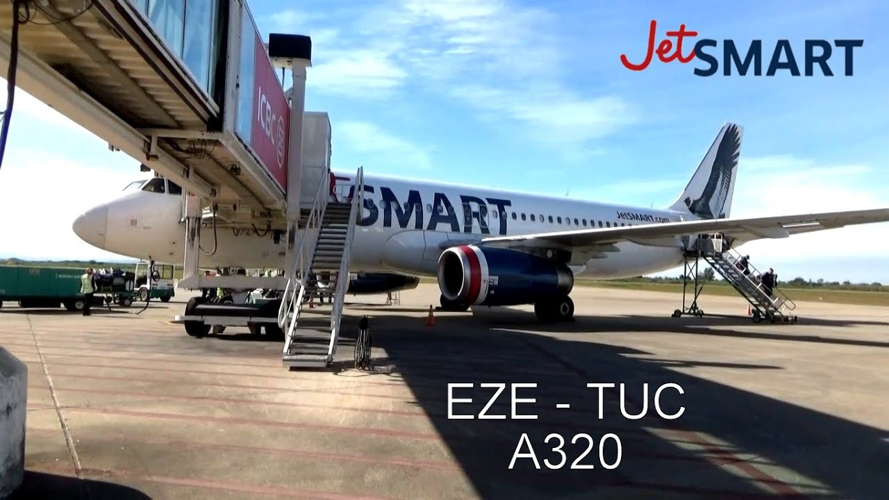 Buenos Aires - Tucumán | JetSMART | A320 | Aterrizaje | EZE - TUC | (2/2)