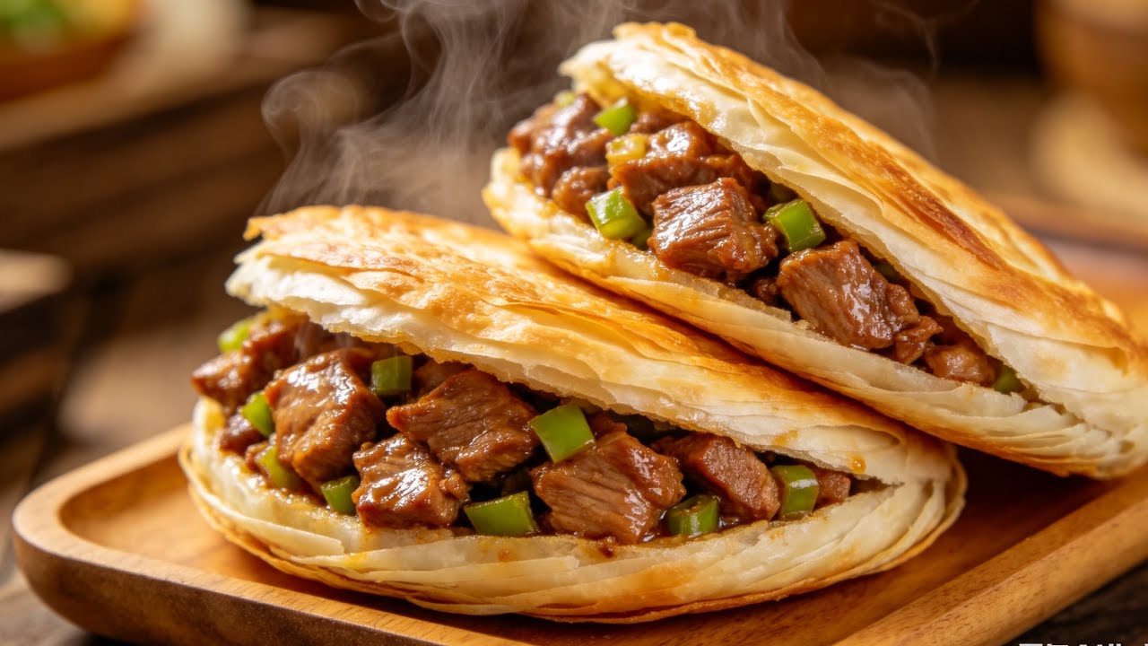 ❇️中國漢堡-Chinese hamburger/剁肉解壓/人間煙火氣♨️