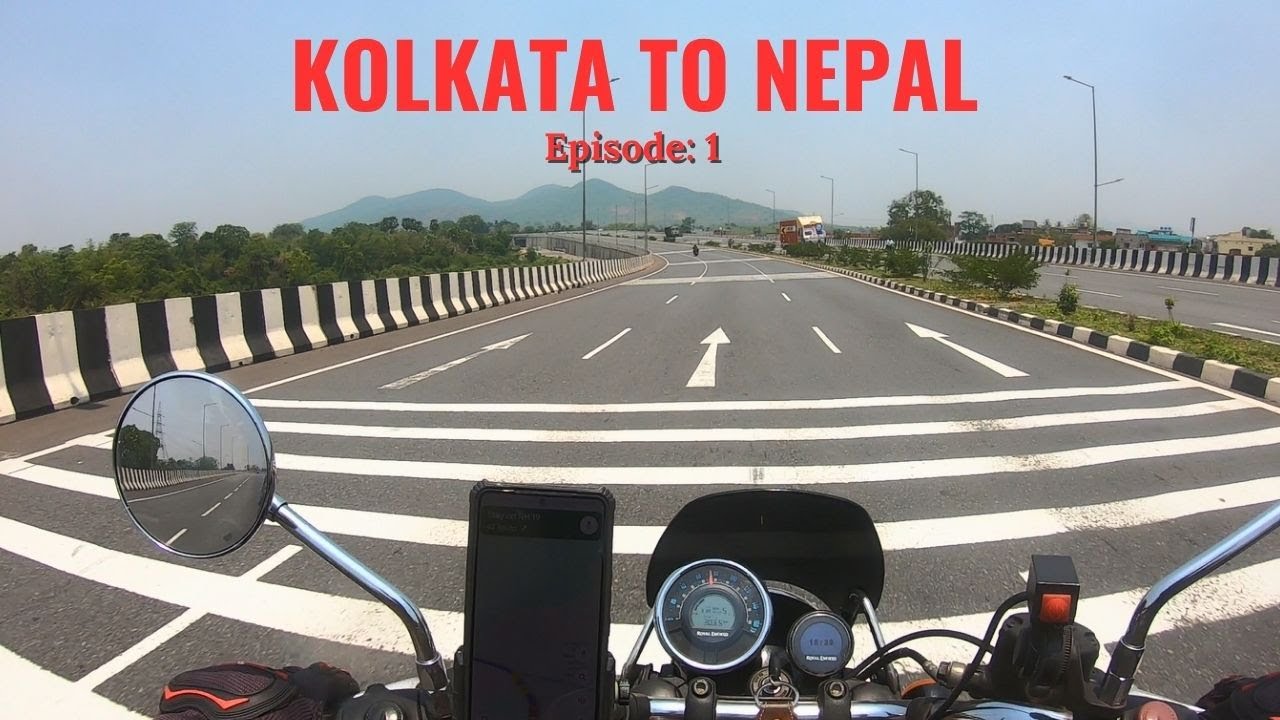 Kolkata to Nepal 2025 //EP-01// Kolkata to Muzaffarpur // First International Bike Trip
